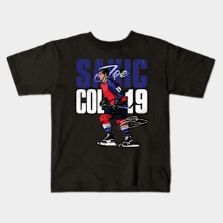 joe sakic bold Kids T-Shirt